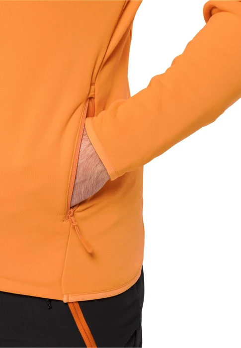 Jack Wolfskin Baiselberg Hoody FZ Jacke safflower (Herren)