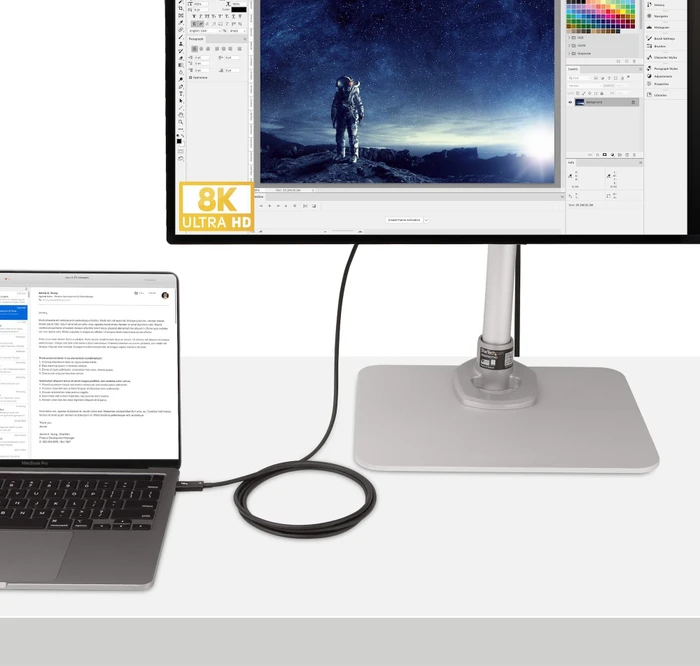 StarTech Thunderbolt 4 Kabel, 100W, schwarz, 2m (verschiedene Markenbezeichnungen)