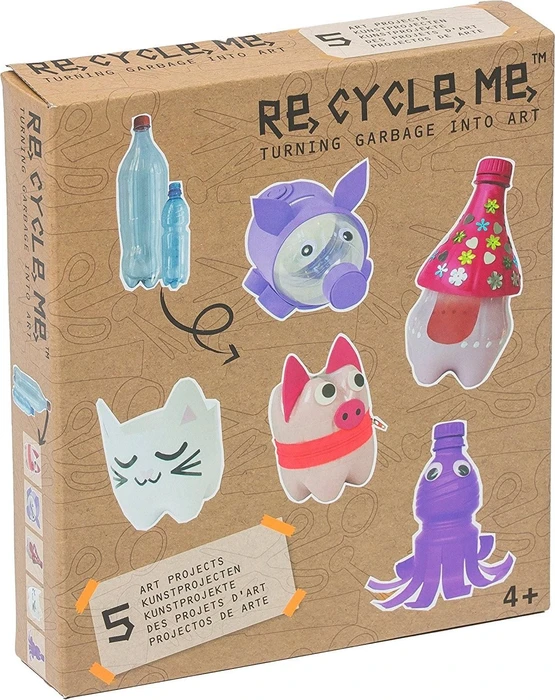 Re-Cycle-Me Basteln mit PET-Flasche für Mädchen