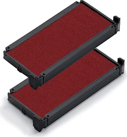 trodat 6/4913 Ersatz-Stempelkissen, rot, 2er-Pack
