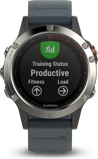 Garmin Fenix 5 silber/blau
