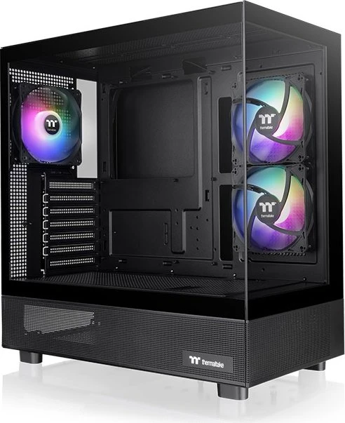 Thermaltake View 270 Plus TG ARGB Black, schwarz, Glasfenster