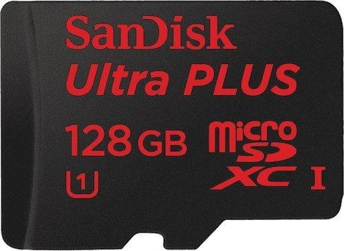 SanDisk Ultra Plus, microSD UHS-I U1, Rev-SC
