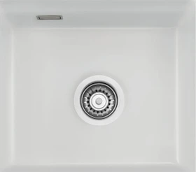 systemceram Kara 51 F/o Einbau Becken mittig satin