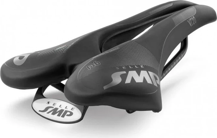 Selle SMP VT20 Gel AISI 304 142mm Sattel schwarz