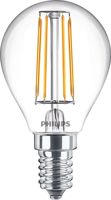 Philips Classic ND E14 4.3-40W/827 P45 CL, 2 Stück