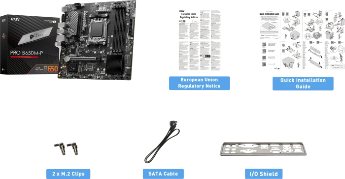 MSI PRO B650M-P (AMD AM5)