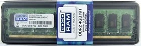 goodram UDIMM 4GB Kit, DDR2-800, CL5