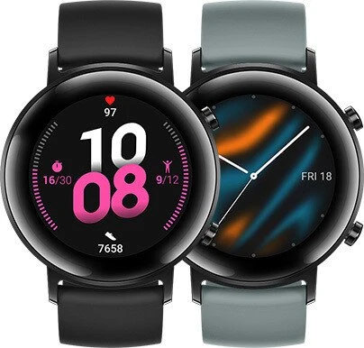 Huawei Watch GT 2 Sport 42mm schwarz mit Sportarmband night black