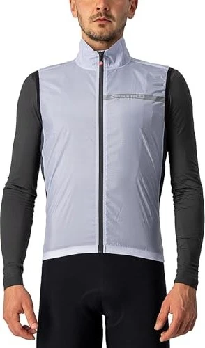 Castelli Squadra Stretch Fahrradweste silver grey/dark grey (Herren)