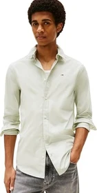 Tommy Hilfiger Slim Fit Popeline Hemd langarm misty sage (Herren)