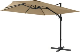 Siena Garden Elio N+ Ampelschirm 295x295cm taupe