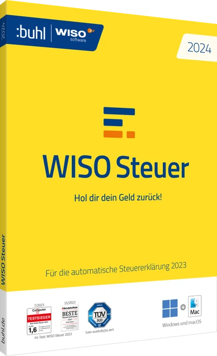 Buhl Data WISO Steuer 2024, ESD (deutsch) (PC/MAC)