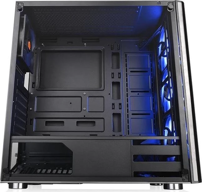 Thermaltake V200 TG RGB, schwarz, Glasfenster