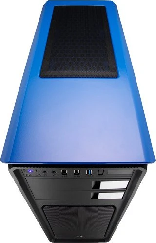 AeroCool Aero-800 blau, Acrylfenster