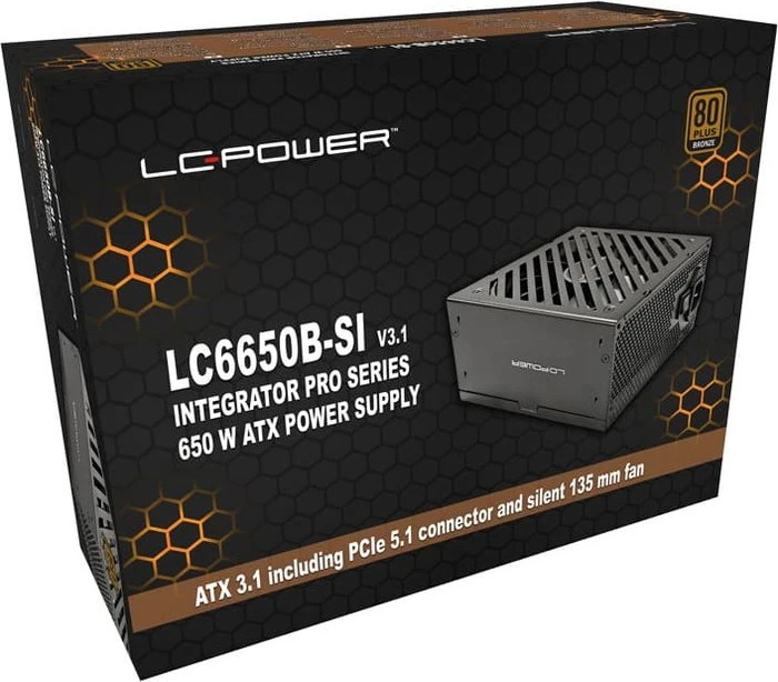 LC-Power Integrator Pro LC6650B-SI 650W, ATX 3.1