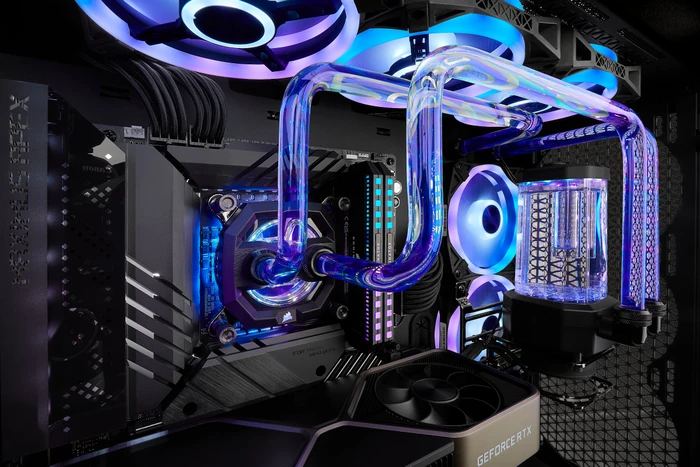Corsair Hydro X Series iCUE XH305i RGB Pro Custom Cooling Kit, schwarz