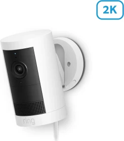 Ring Outdoor Camera Plus Plug-In, mit Netzstecker, weiß