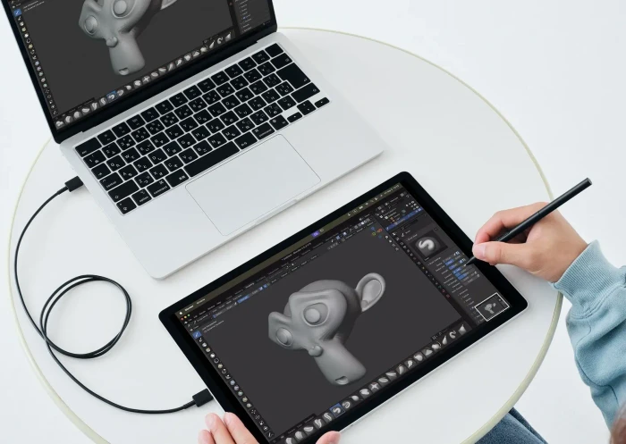 Wacom MovinkPad Pro 14, hellgrau, Snapdragon 8s Gen 3, 12GB RAM, 256GB Flash