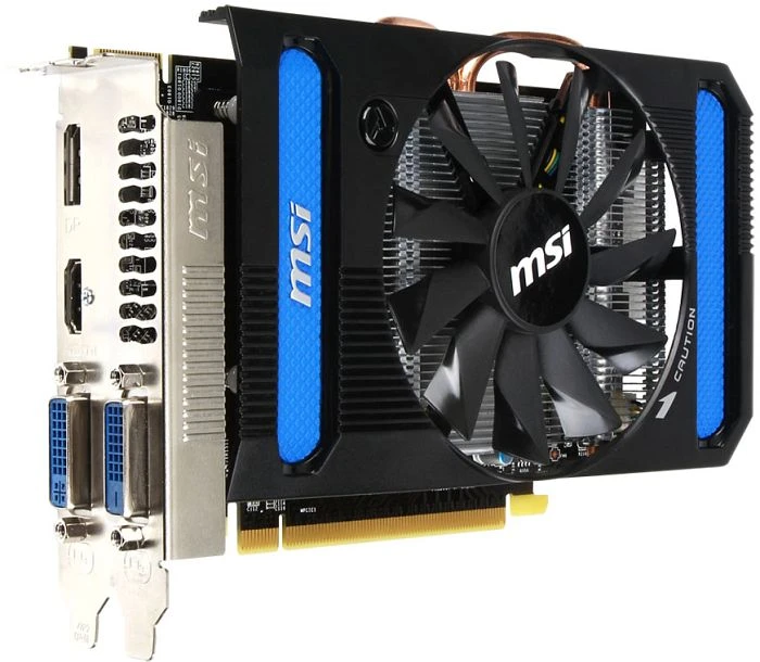 MSI Radeon HD 7790, R7790-1GD5/OC, 1GB GDDR5, 2x DVI, HDMI, DP