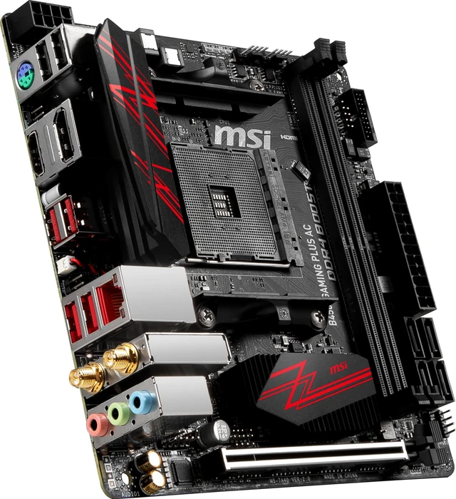MSI B450I Gaming Plus AC (AMD AM4)