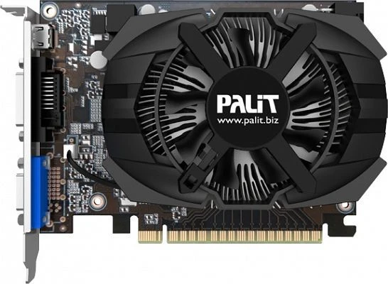 Palit GeForce GT 740, 1GB GDDR5, VGA, DVI, Mini HDMI