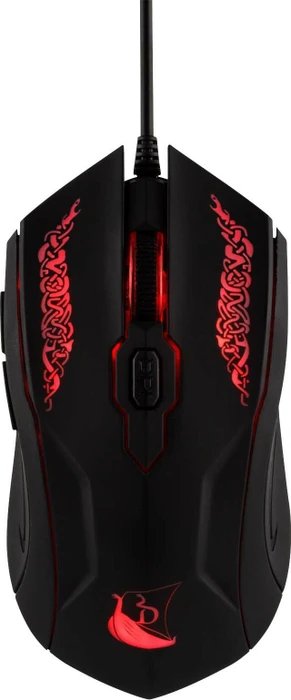 Konix Drakkar Raider Pack Gaming-Tastatur-Set, beleuchtete Tastatur, beleuchtete Maus und Mauspad, USB, DE