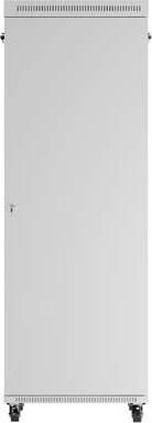 Lanberg 19" Rackschrank 47HE, freistehend, V2, Glastür, IP20, RAL 7035, 1000mm tief