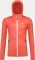 Ortovox Fleece Hoody Funktionsjacke coral (Damen) Vorschaubild