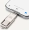 AmazonBasics Dual Thumb Drive Memory Stick 512GB Champagner-Silber, USB-A + USB-C, USB 3.2 Gen 1×1 Vorschaubild