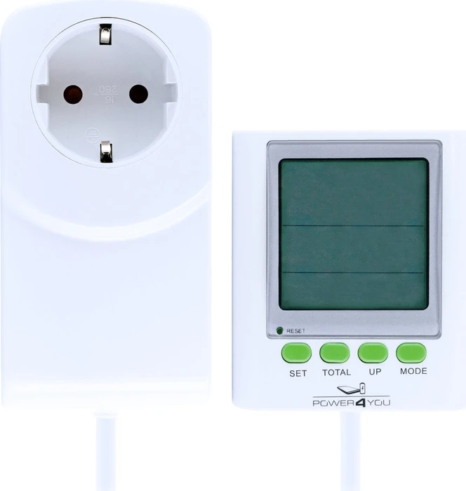 Schwaiger Energiekostenmessgerät mit verlängertem Display