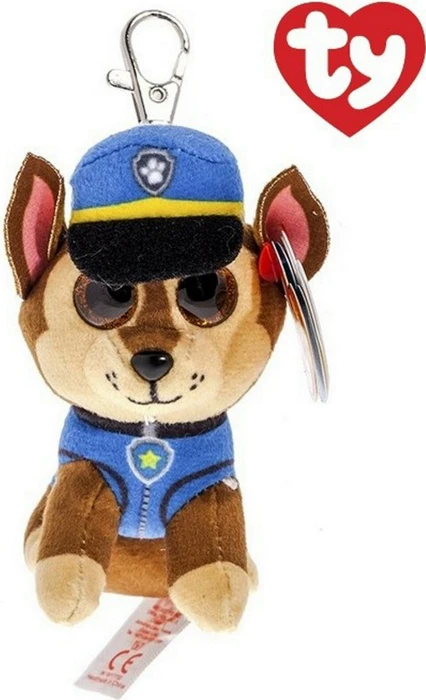 TY Paw Patrol Chase Schlüsselanhänger 8.5cm