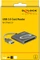 DeLOCK Card Reader für CFast 2.0 Speicherkarten, USB-A 3.0 [Stecker] Vorschaubild