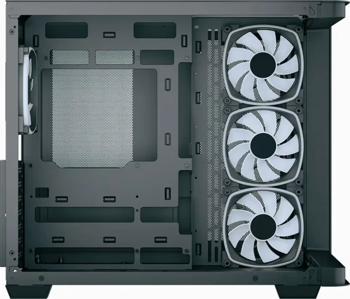 AeroCool P500C Evo Black, Glasfenster
