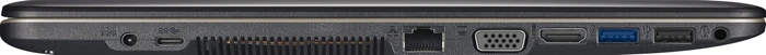 ASUS X540LA-DM687T, Chocolate Black, Core i3-5005U, 8GB RAM, 256GB SSD, DE