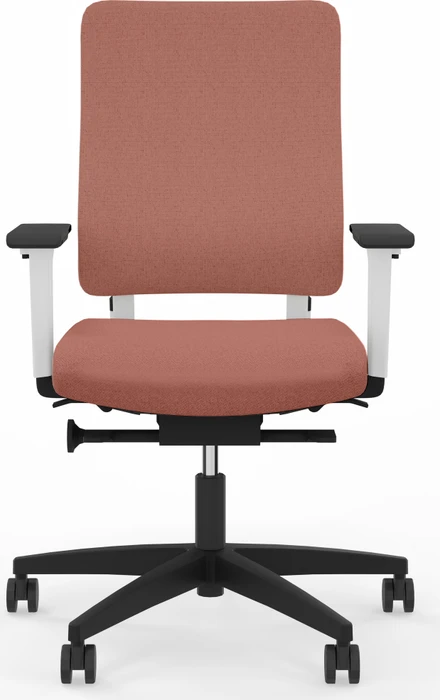 Viasit Drumback Creation Bürostuhl telegrau, Bezug rose