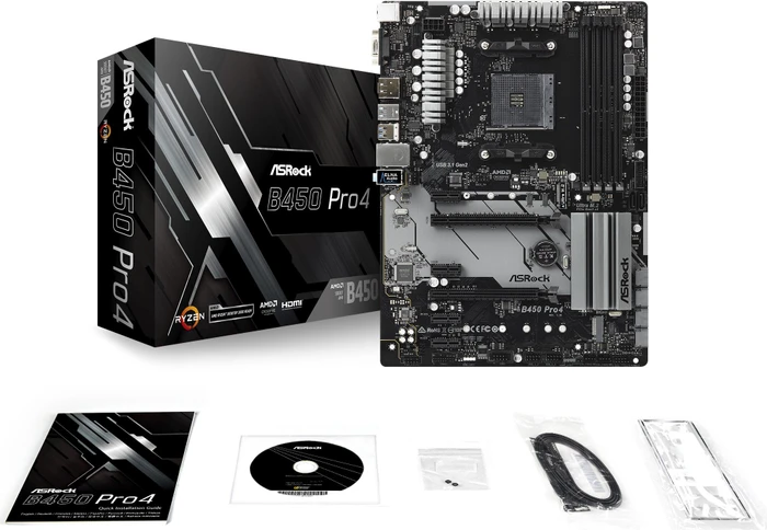 ASRock B450 Pro4 (AMD AM4)