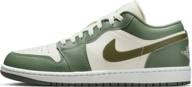Nike Air Jordan 1 Low vintage lichen/summit white/medium olive (Herren)