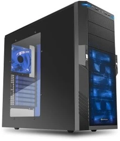 Sharkoon T9 Value blau, Acrylfenster