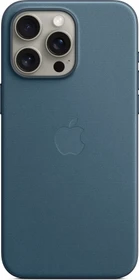 Apple Feingewebe Case mit MagSafe für iPhone 15 Pro Max pazifikblau