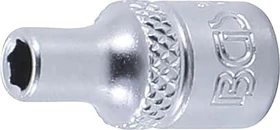 BGS technic Pro Torque Außensechskant Steckschlüssel 1/4", 4mm