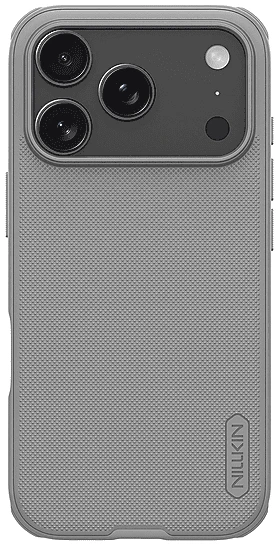 Nillkin Super Frosted Shield Pro für Apple iPhone 17 Pro Max grau