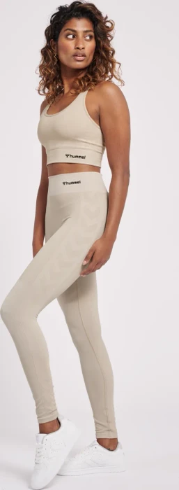 hummel CLEA Seamless Tight Hose lang chateu grey (Damen)
