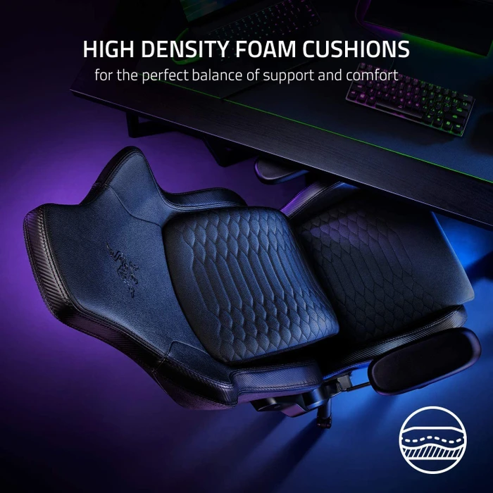 Razer Iskur Gamingstuhl, schwarz