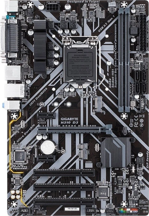GIGABYTE H310 D3 (Intel 1151 v2)