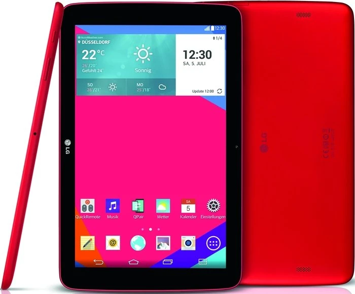 LG G Pad 10.1, rot, 16GB
