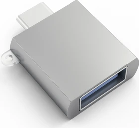 Satechi Adapter USB-C 3.0 [Stecker] auf USB-A 3.0 [Buchse], grau (ST-TCUAM)