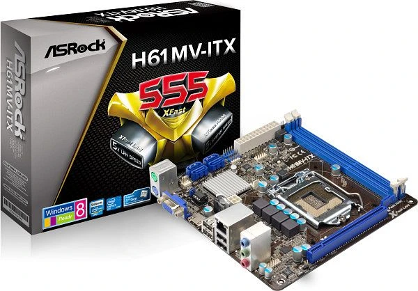 ASRock H61MV-ITX (Intel 1155)