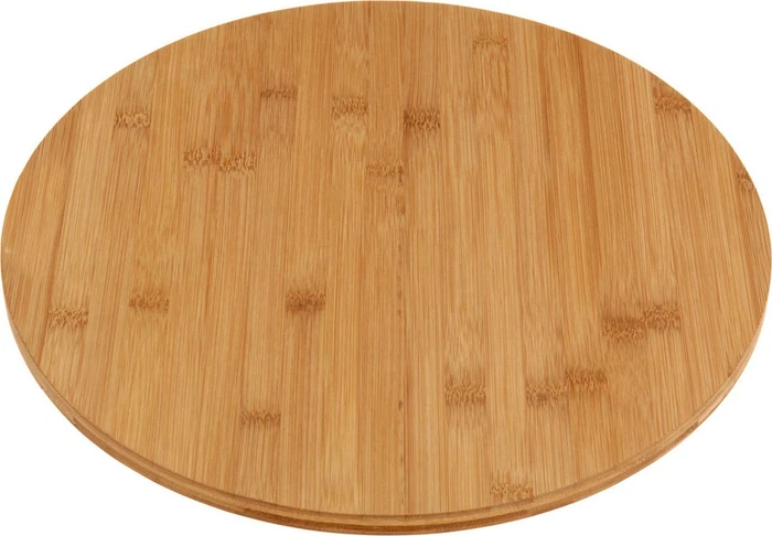 Excellent Houseware Drehbare Servierplatte Bambus
