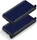 trodat 6/4913 Ersatz-Stempelkissen, blau, 2er-Pack